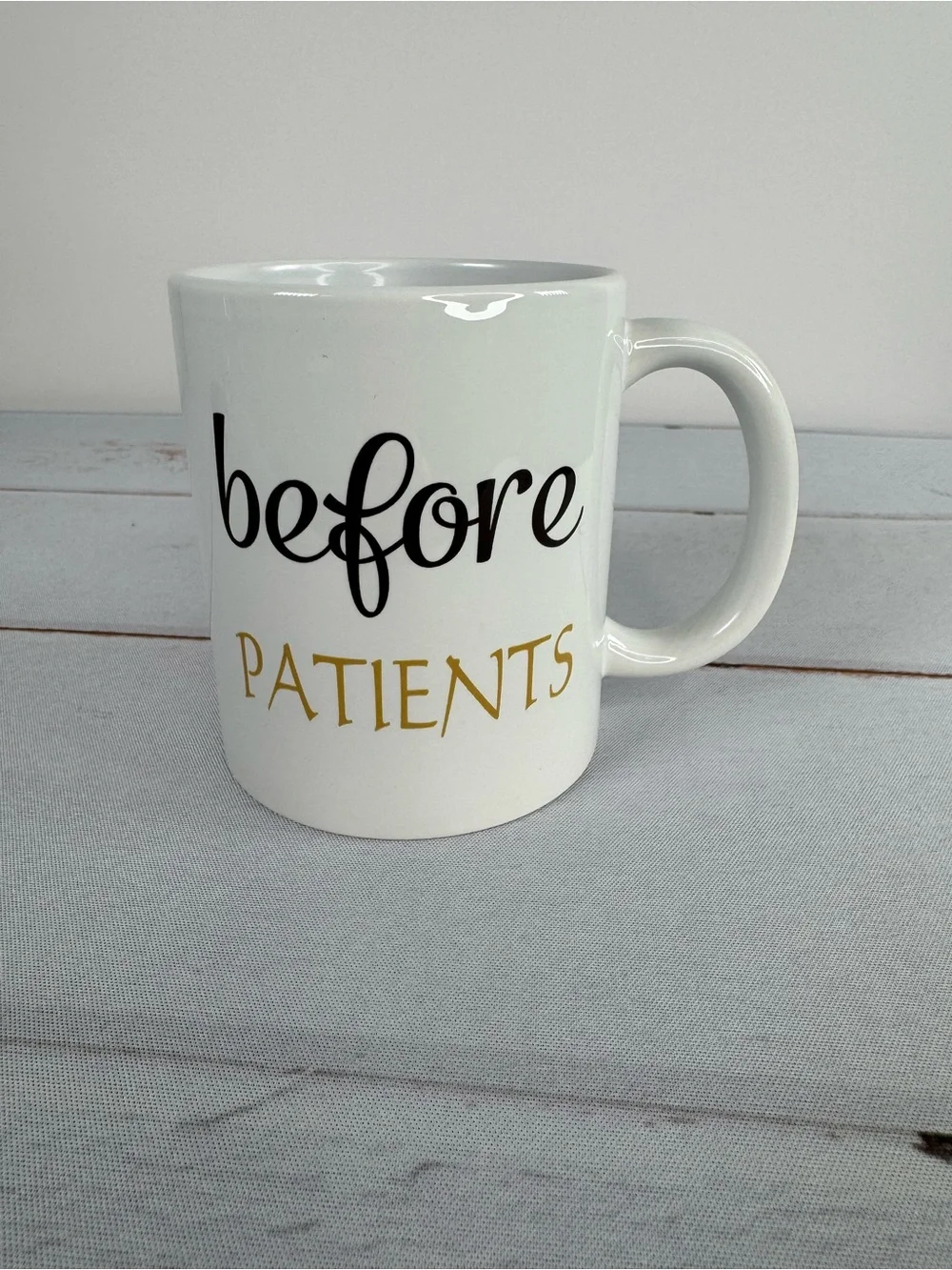 Before Patients, After Patients Mug & Stemless Wine Glass Gift Set